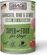 Wet Food Dogs in Cans with Rabbit, Beef, Vegetables, Meat, Carrot and Potatoes Grain-Free 400gr