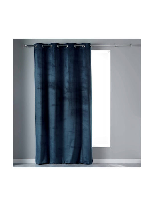 Douceur d'Intérieur Curtain with Grommet Velvet...