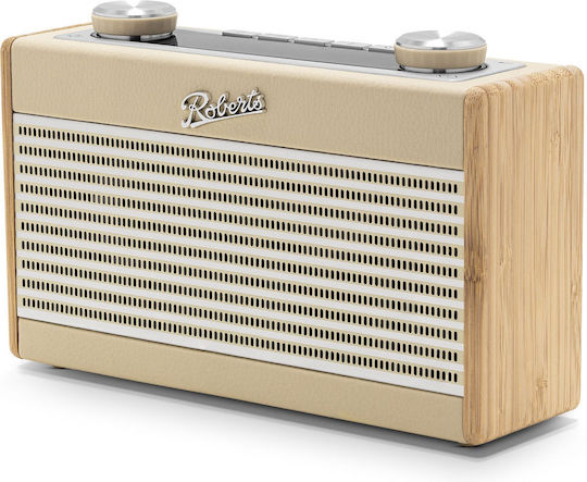 Roberts Rambler Uno Επιτραπέζιο Ραδιόφωνο Ρεύματος DAB+ με Bluetooth Pastel Cream