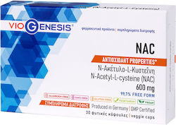 Viogenesis Nac 600mg 30 Κάψουλες Viogenesis Nac 600mg 30 Κάψουλες