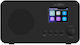 Reflexion HRA1881 Tabletop Radio Electric DAB+ with Bluetooth and USB Black