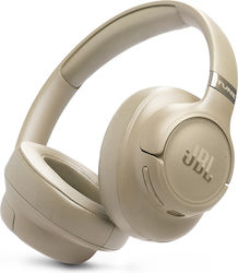 JBL Tune 780NC Bluetooth / 3.5mm cu 76 ore de funcționare Bej JBL Tune 780NC Bluetooth / 3.5mm cu 76 ore de funcționare Bej