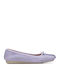 Freckle Ice Wildleder Damen Ballerinas Lila