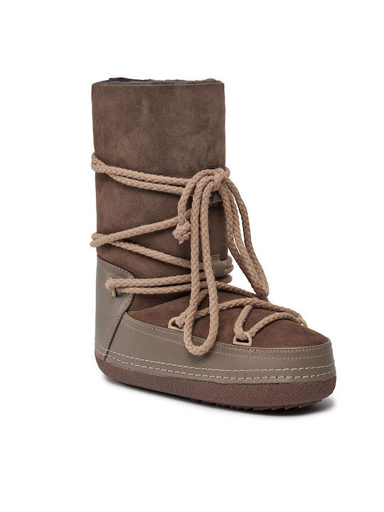 Inuikii Damenstiefel Taupe