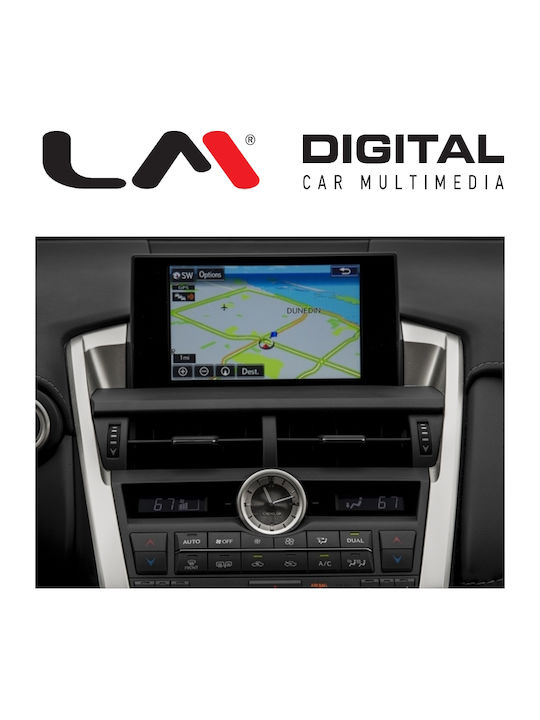 LM Digital Auto-Audiosystem Für Lexus ES UX NX RX Bluetooth USB Eingebautes Wi-Fi GPS Apple CarPlay Android Auto