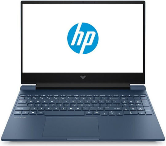 HP Victus 15-fb3045nn 15.6" IPS FHD (Ryzen 5-8645HS/16GB/1TB SSD/GeForce RTX 4050/No OS) Performance Blue (Tastatură Engleză Internațională)
