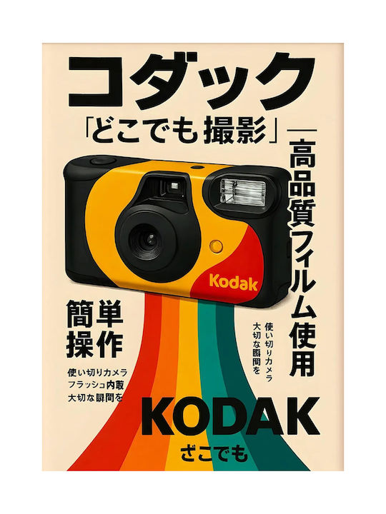 Poster Kodak Retro Camera Japanese Edition Gm24...