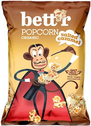 Organic Salted Caramel Popcorn 60g Bettr