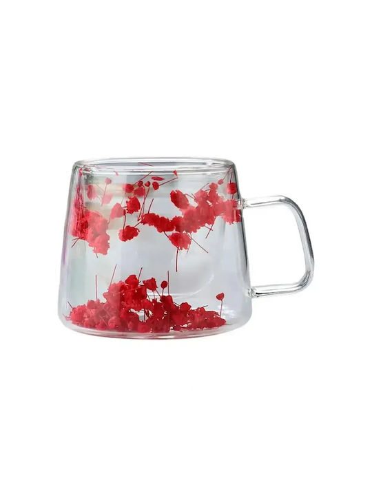 CupHup Blum Чаша Стъклен Прозрачна 200мл