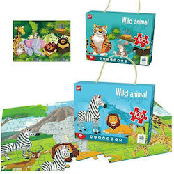Παιδικό Puzzle Wild Animal για 3+ Ετών Παιδικό Puzzle Wild Animal για 3+ Ετών