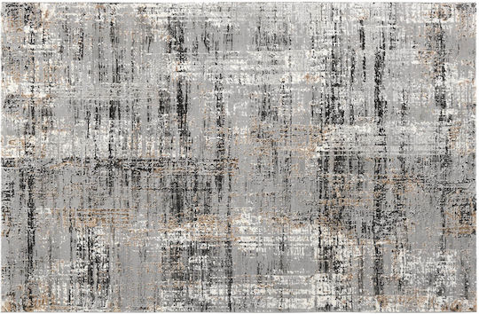 Ns Carpets Galaxy 196 Χαλί Ορθογώνιο Grey-black 160x230cm