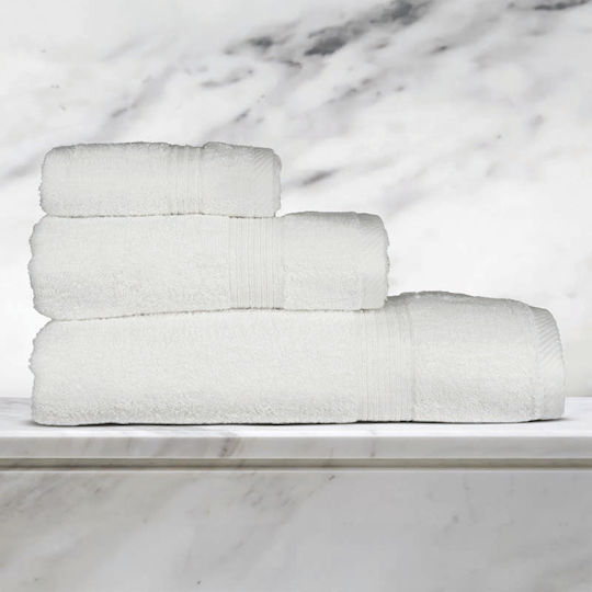 Epavlis Homeware Кърпа За Лице 50x100см Бяла Epavlis Homeware Кърпа За Лице 50x100см Бяла