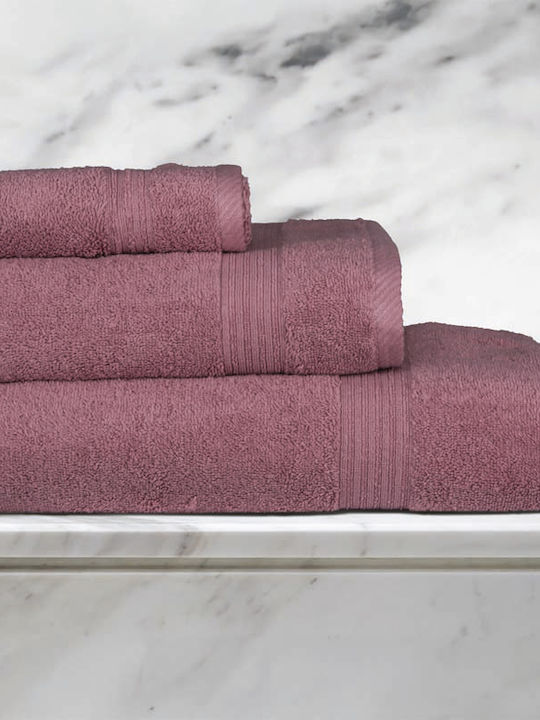 Epavlis Homeware Πετσέτα Χεριών 30x50εκ. Dusty Pink