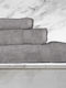 Epavlis Homeware Set Prosoape de Baie 3 buc Gri