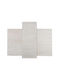 Pierre Cardin Modern Bedroom Rugs Set Cream 9999991329805 3pcs