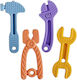 Queen Mother Little Craftsman Silicone Teething Teether 4 Pieces