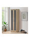 Sante Metallic Shoe Organizer Beige 60x37x183cm