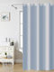 Nima Shower Curtain Fabric 180x200cm Aqua Blue