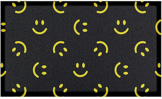 Artsy Mats Covor de Intrare Antiderapant Smiley 70x40buc
