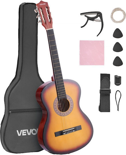Vevor Kids Classical Guitar 4/4 Sunburst