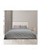 Epavlis Homeware Kissenbezug-Set Grey 50x70cm.
