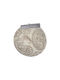 Chios Hellas Bath Mat Cotton Round 43089ΜΚ Beige Brown Width 60cm