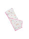 Kamtex Baby Swaddle Wrap Pink 87x87cm.