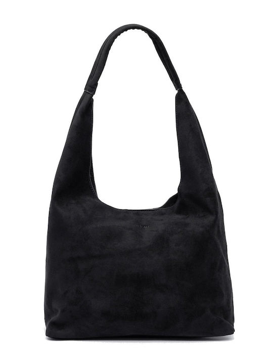 Nora Damentasche Schultertasche Schwarz