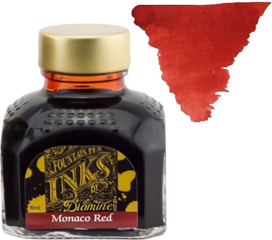 Diamine Ersatz- und Füllfederhaltertinten für Stift Rote 80ml