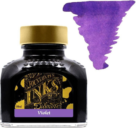 Diamine Replacement Ink for Pen Purple 80ml