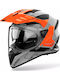 Airoh Bandit Tune Orange Matt Мотоциклетна каска Full Face ECE 22.06 1630гр с Sunvisor