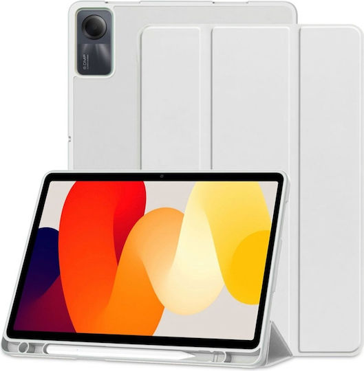 Husă Tabletă Xiaomi Redmi Pad Se 11" Suport Stilou Funcție Sleep Wake Flex Trifold Set Autocolant Gri