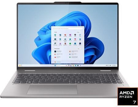Lenovo Yoga 7 2in1 16AHP9 16" IPS FHD+ Touchscreen (Ryzen 7-8840HS/16GB/512GB SSD/W11 Home) Arctic Grey (US Keyboard)