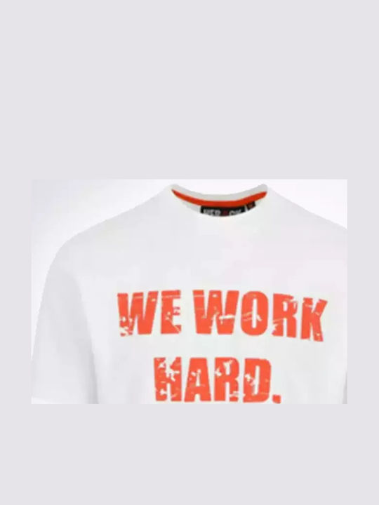 T-shirt Short Sleeve Anubis Herock White