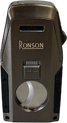 Ronson Запалка Тип Джет с Бронзов Цвят Пламък Ronson Запалка Тип Джет с Бронзов Цвят Пламък