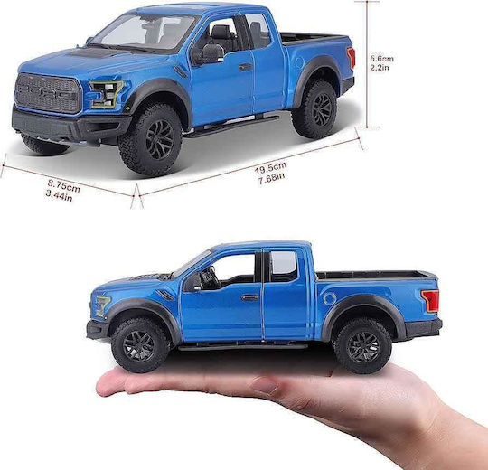 Maisto Se Trucks 2017 Ford Raptor Blue 1:24