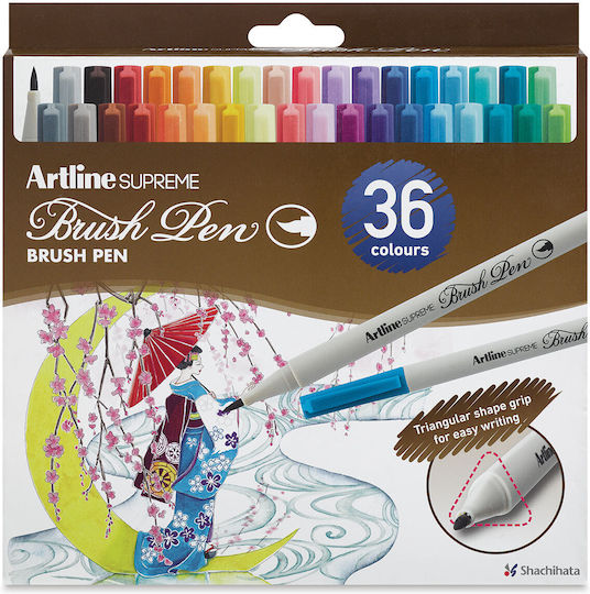 Artline Маркери за Рисуване Многоцветни 36бр