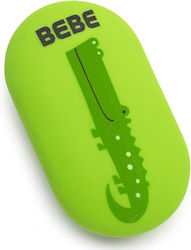 Eraser 6x3.5cm Green Crocodile 5902277294845