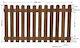 Tesias Group Holz Zäune 1,8x1m