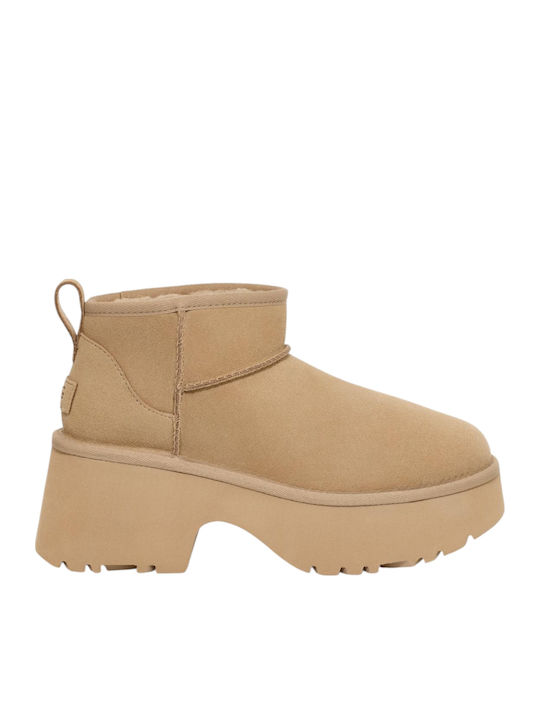 UGG Classic Ultra Mini Women's Ankle Boots Brown