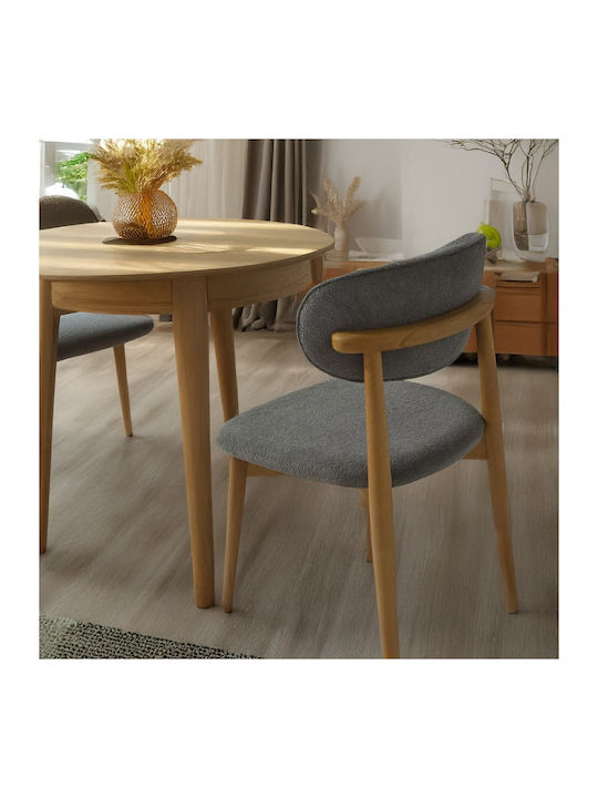 Bomonti Scaune Sala de mese Natural 1buc 50x50x...