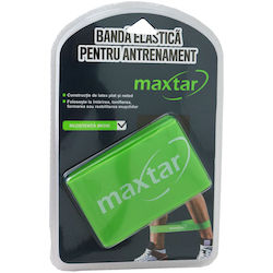 Maxtar Ελαστικός Ιμάντας Γυμναστικής Μέτριος Πράσινος 5m