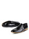 Leder Herrenschuhe Schwarz