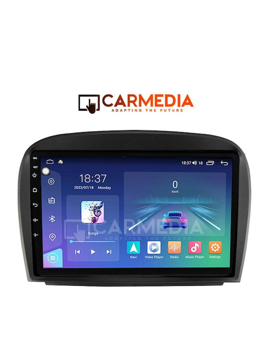 Carmedia Car Audio System for Mercedes-Benz SL 2006-2012 (Bluetooth/USB/WiFi/GPS/Apple-Carplay/Android-Auto) with Touch Screen 9"