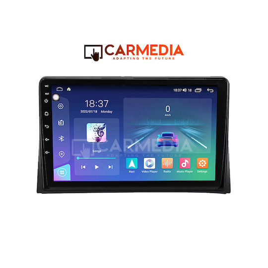 Carmedia Ηχοσύστημα Αυτοκινήτου για Volkswagen Transporter 2003-2020 (Bluetooth/USB/WiFi/GPS/Apple-Carplay/Android-Auto) με Οθόνη Αφής 9"