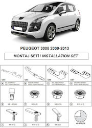 Βάσεις Πλαινών Σκαλοπατιών Dma Peugeot 3008 2009-2016 Suv T8 Βάσεις Πλαινών Σκαλοπατιών Dma Peugeot 3008 2009-2016 Suv T8