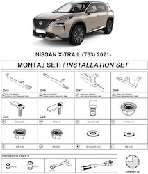 Βάσεις Πλαινών Σκαλοπατιών Dma Nissan X-trail 2021 Suv T33 Βάσεις Πλαινών Σκαλοπατιών Dma Nissan X-trail 2021 Suv T33