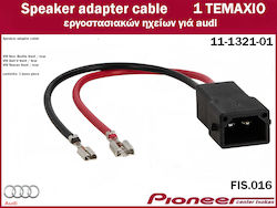 Speaker Adapter Cable Εργοστασιακών Ηχείων Audi 1τεμάχιο 11-1321-01