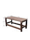 Bench Outdoor Wooden 80x37x36cm