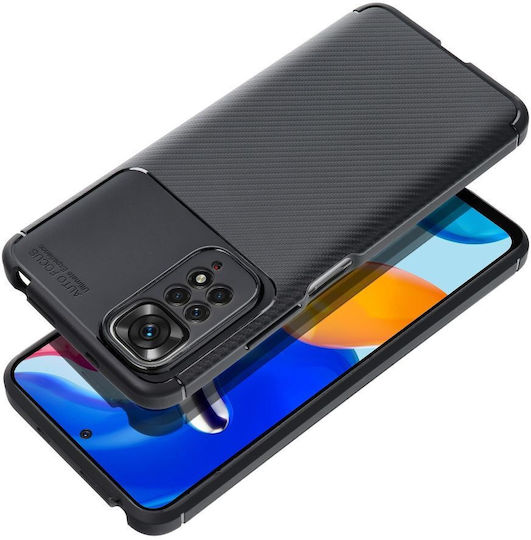 Premium Back Cover Silicon Negru (Redmi 15)